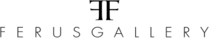 Logo Ferus Gallery blanc