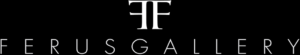 Logo Ferus Gallery noir