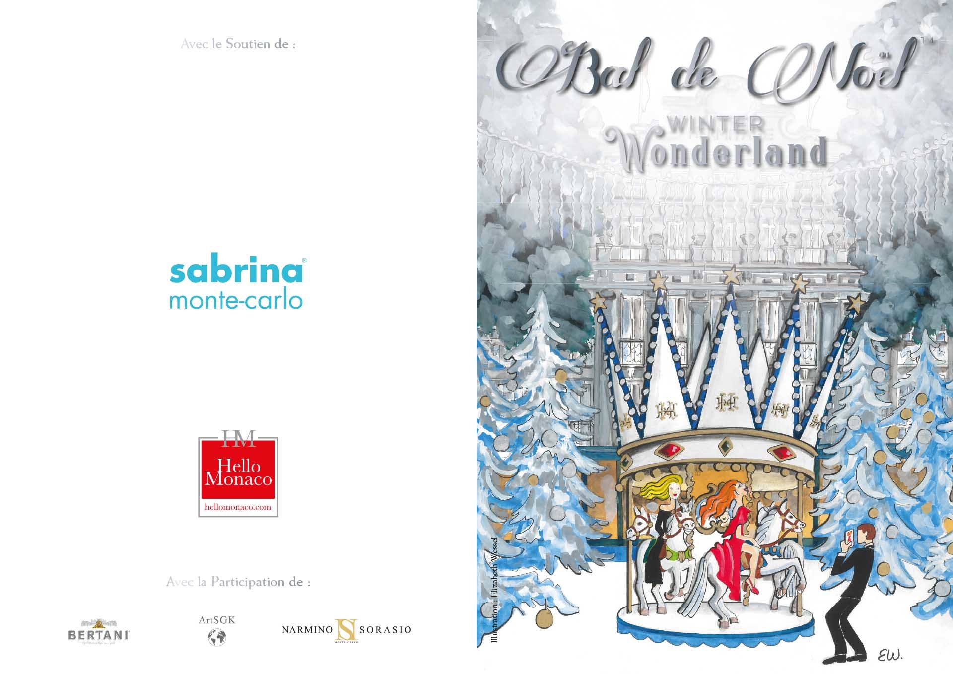 Bal de Noël à Monaco avec la Fondation Princesse Charlène