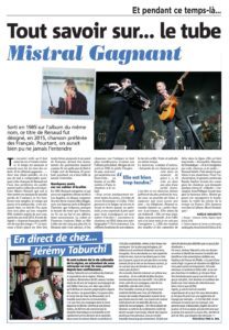 article Nice Matin sur Jérémy Taburchi