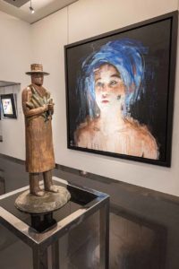 Master Sculptor Folon exhibition at Galerie Bartoux