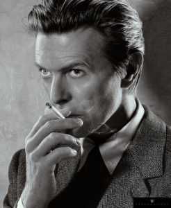 David Bowie, Smoking by Markus Klinko