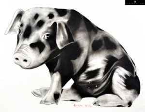 Dessin Sweet Piggy par Thierry Bisch
