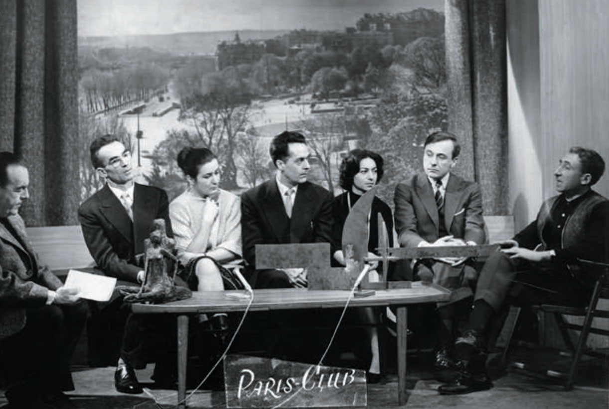 Marino di Teana dans Paris-Club à l'occasion de la remise de son prix lors du concours Saint-Gobain