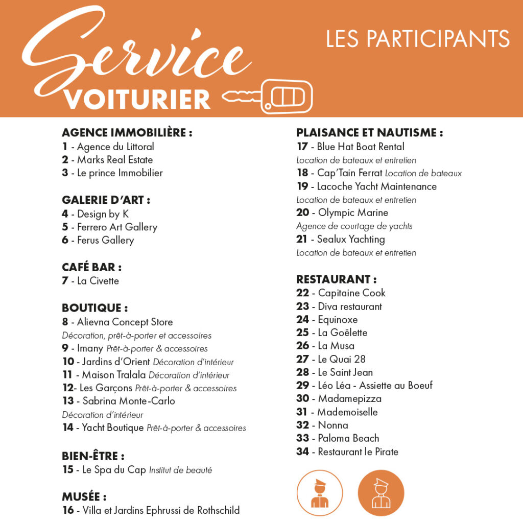 A valet service to get to Saint-Jean-Cap-Ferrat