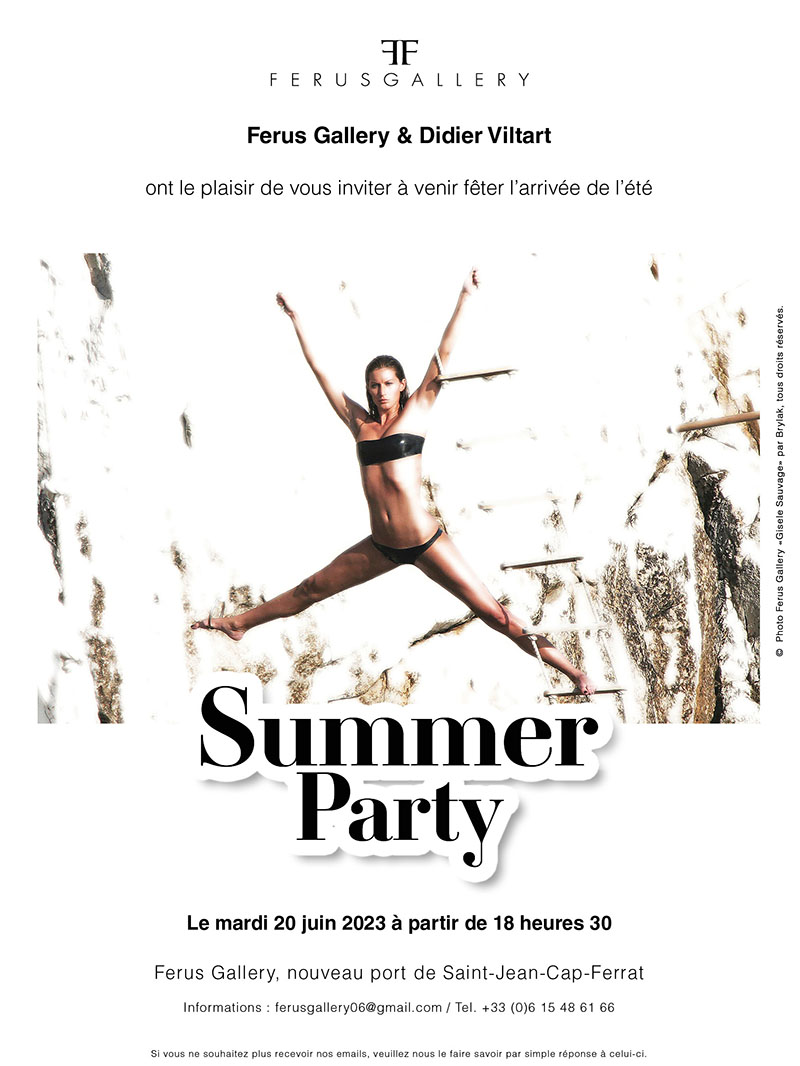 Invitation Summer Party à Saint-Jean-Cap-Ferrat