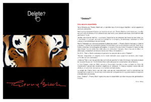 Publication du livre Delete? de Thierry Bisch